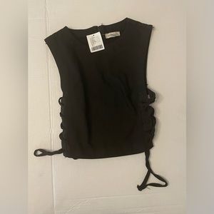 Urban Outfitters Silence + Noise Denim Crop Top